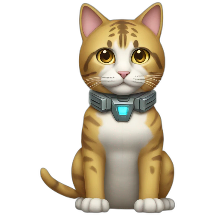 a transformer cat emoji