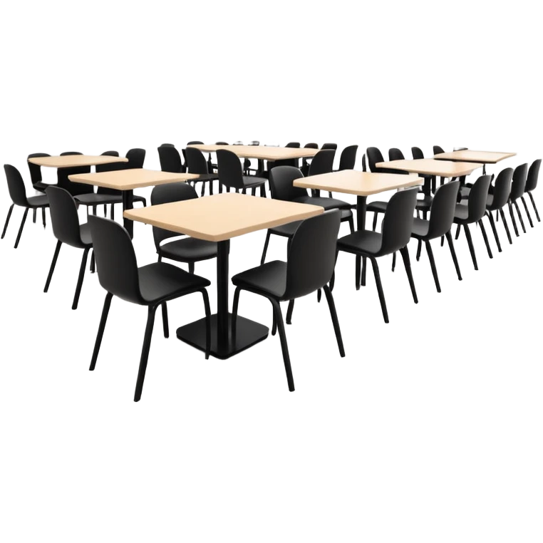 Corporate canteens as buildong emoji