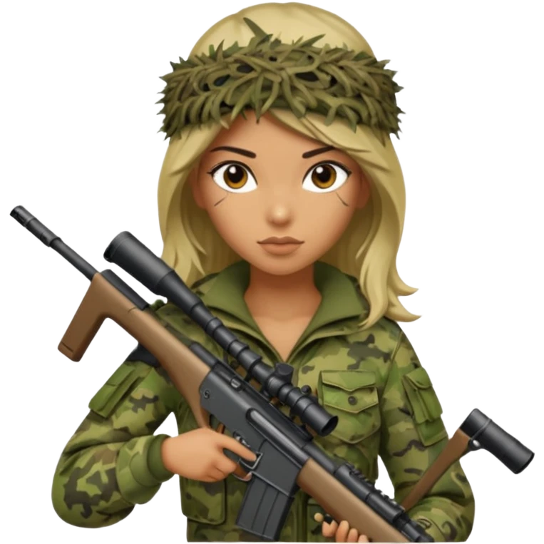 Sexy Girl sniper emoji