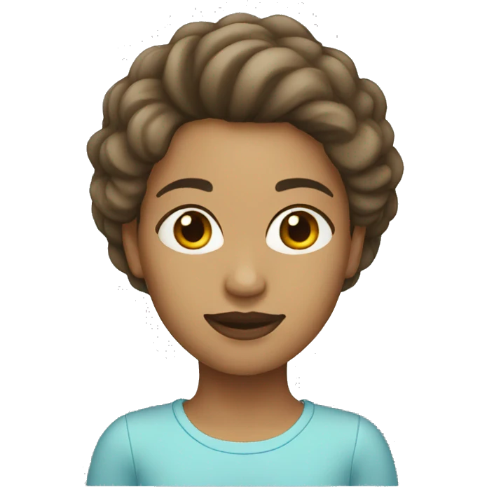 Woman: Light Skin Tone, Beard emoji