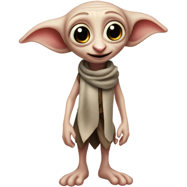 Dobby holding a sock emoji