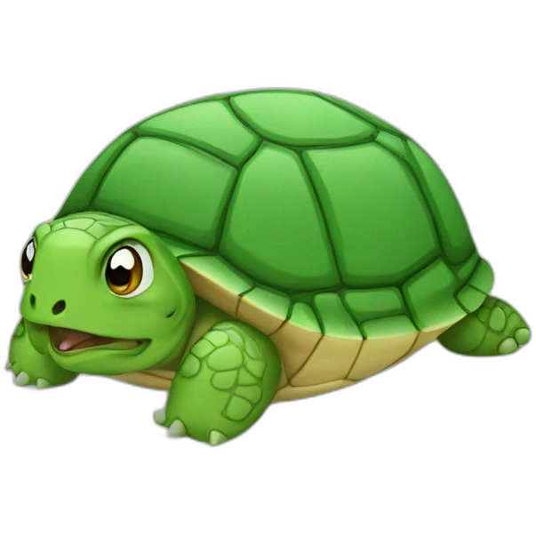 crying turtle emoji