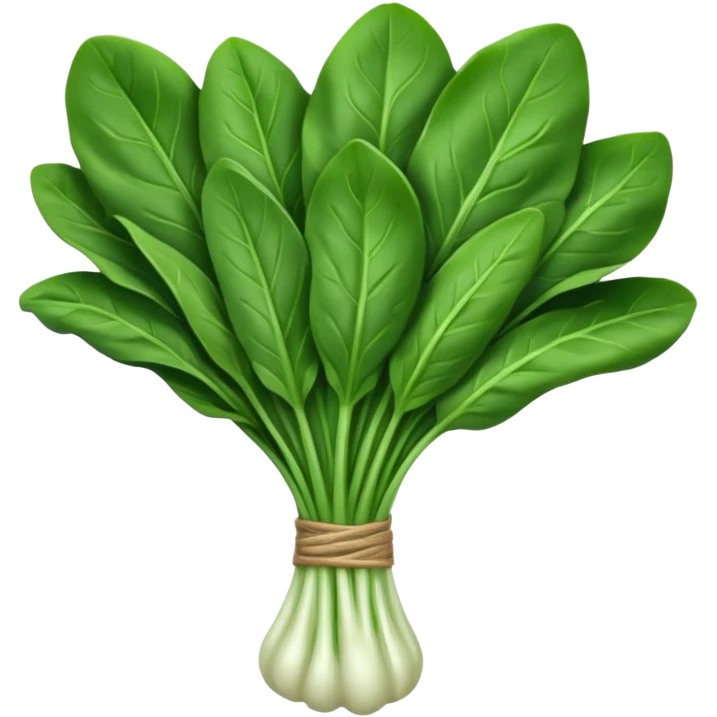 spinach/greens strength-support food emoji