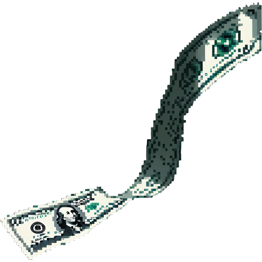 flying banknote emoji