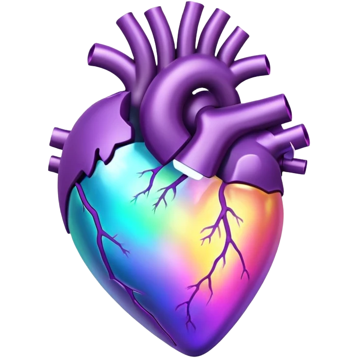 ECR plasma heart shaped emoji