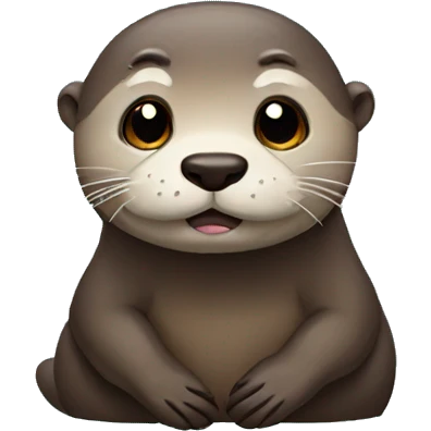 sad-face otter emoji