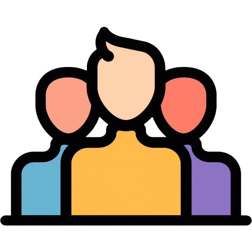 team symbol with people icons emoji
