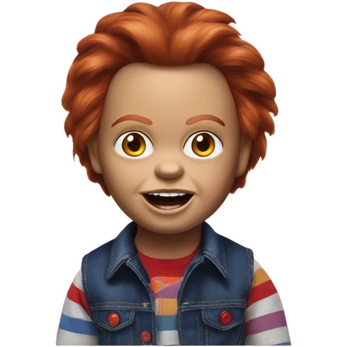 Chucky doll child’s play emoji