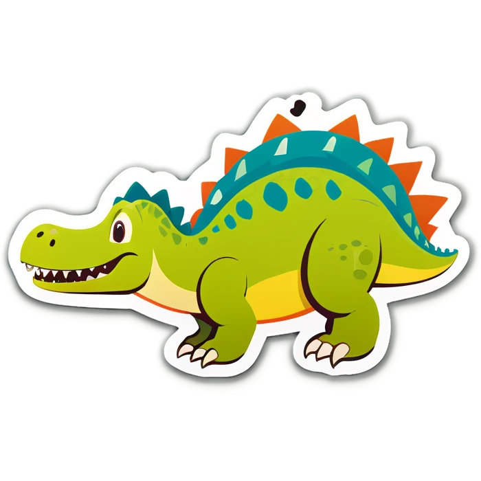 Dino croc emoji