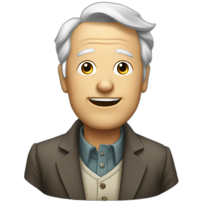 Donald grimpe with slip emoji