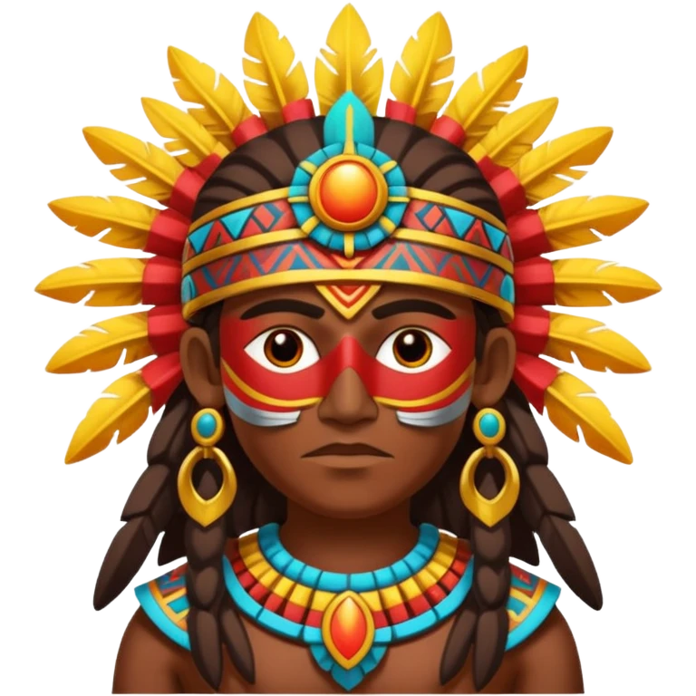 Huitzilopochtli, Aztec god of sun and war emoji
