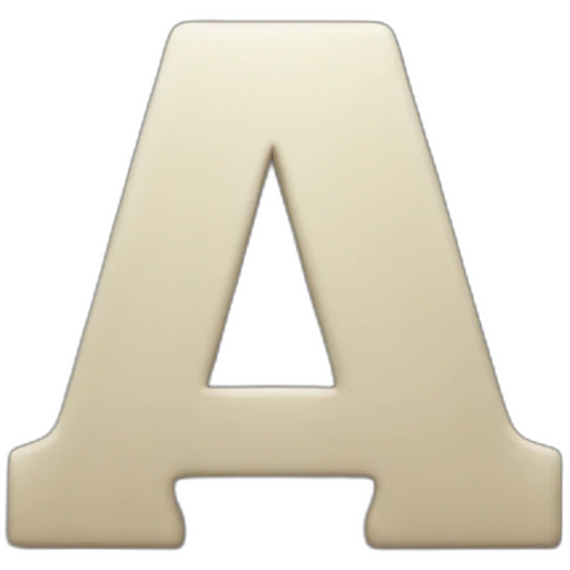 letter a emoji