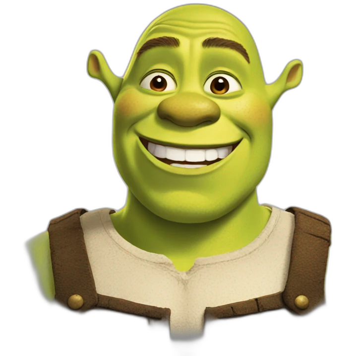 shrek smile emoji