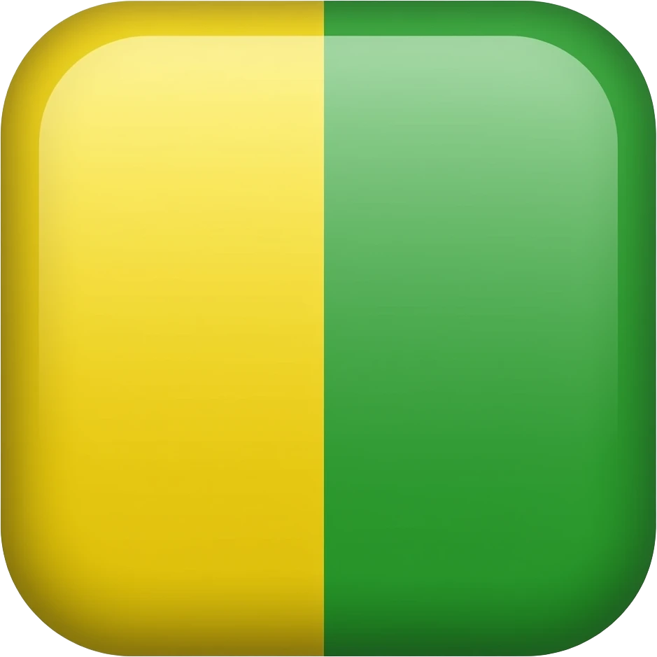 ເຮັດໃຫ້ມັນເປັນທຸງມີສີແດງດ້ານບົນສີຂຽວດ້ານລ່າງ emoji