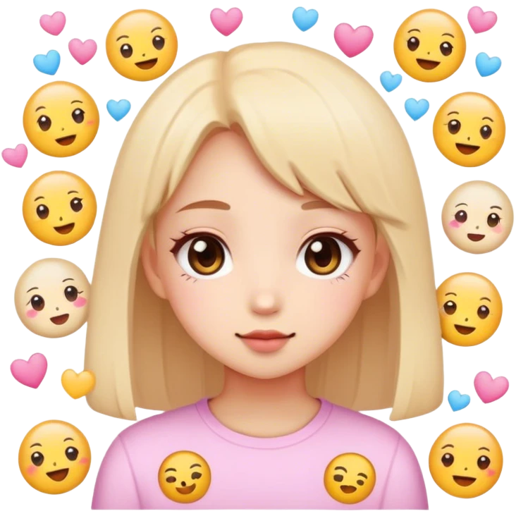 Aesthetic and cute emojis girly emoji