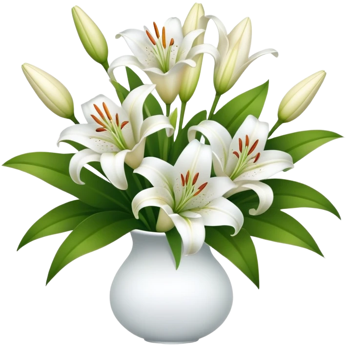 lilly bouquet emoji