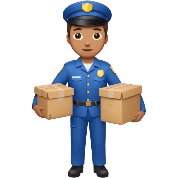 mailman full body emoji