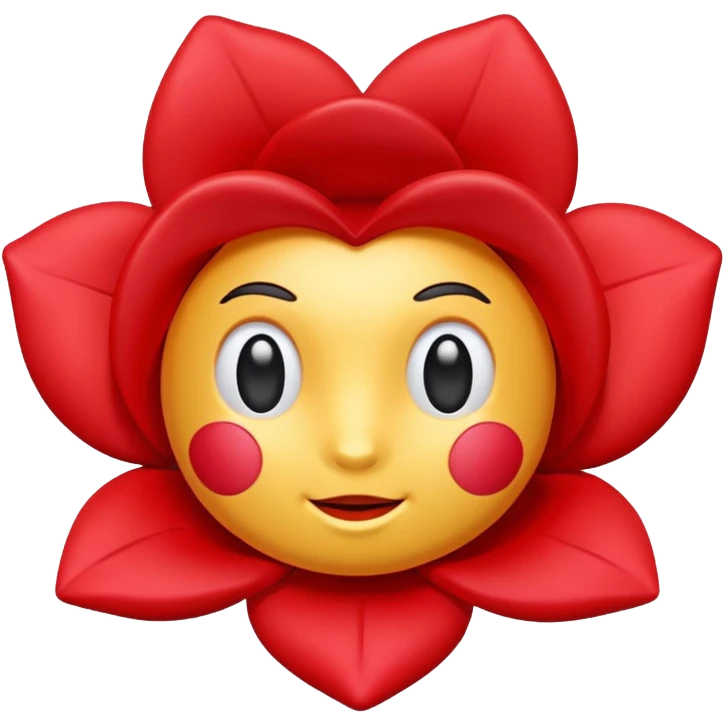 rose toy emoji