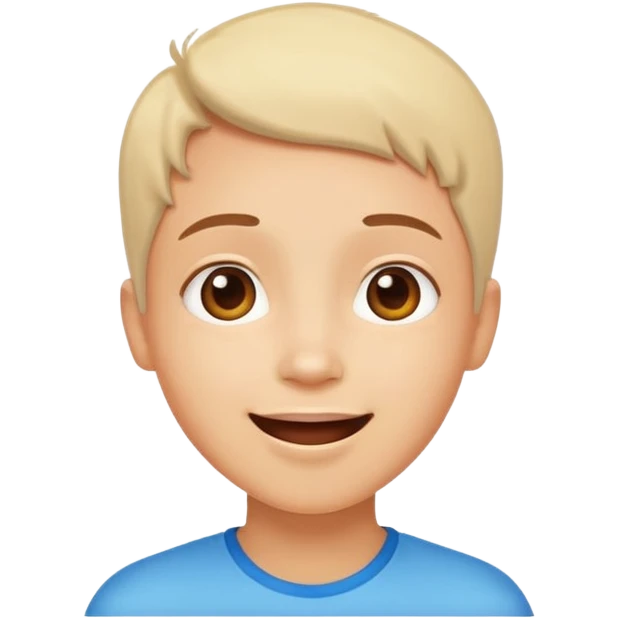 person looking upward, beaming with joy and positivity, imagining a wonderful future emoji