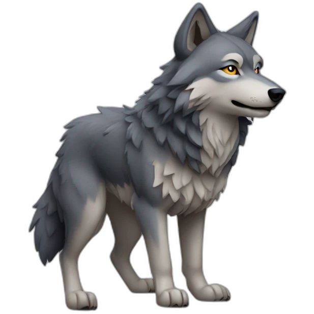Wolf W emoji