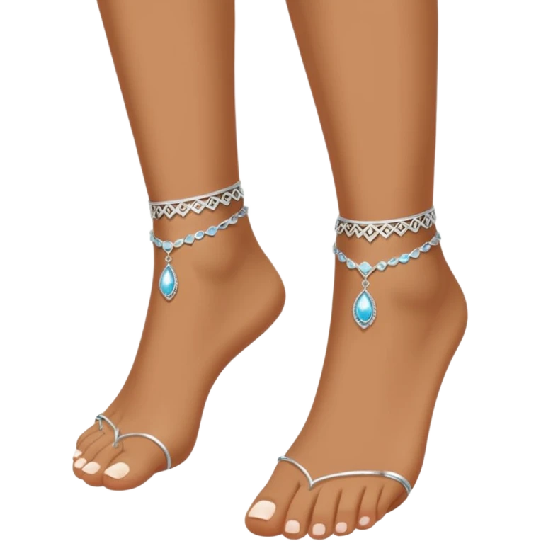 Women’s anklets emoji