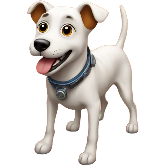 Dog on mars emoji