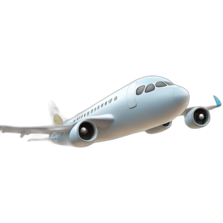 Avion faisant le tour de la planète  emoji