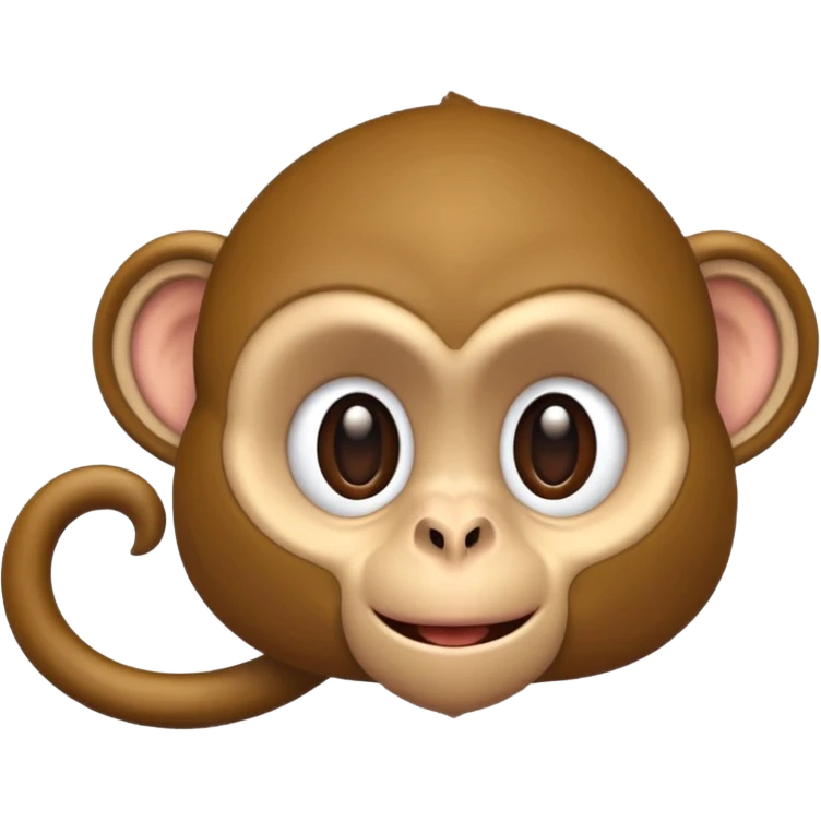 A monkey with a dick in his mouths  emoji
