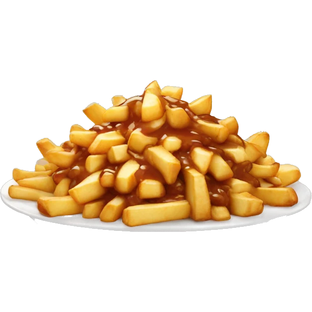 Poutine qui mange poutine emoji