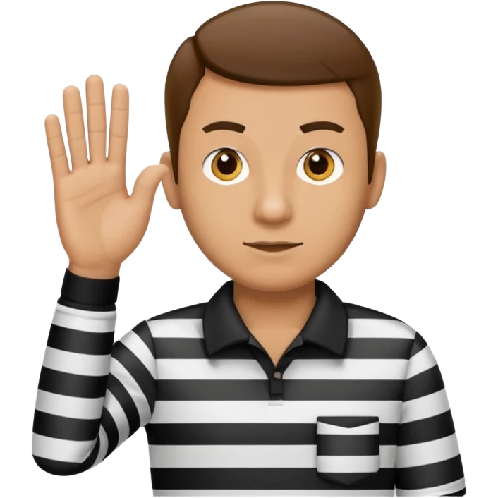 referee signaling no good emoji