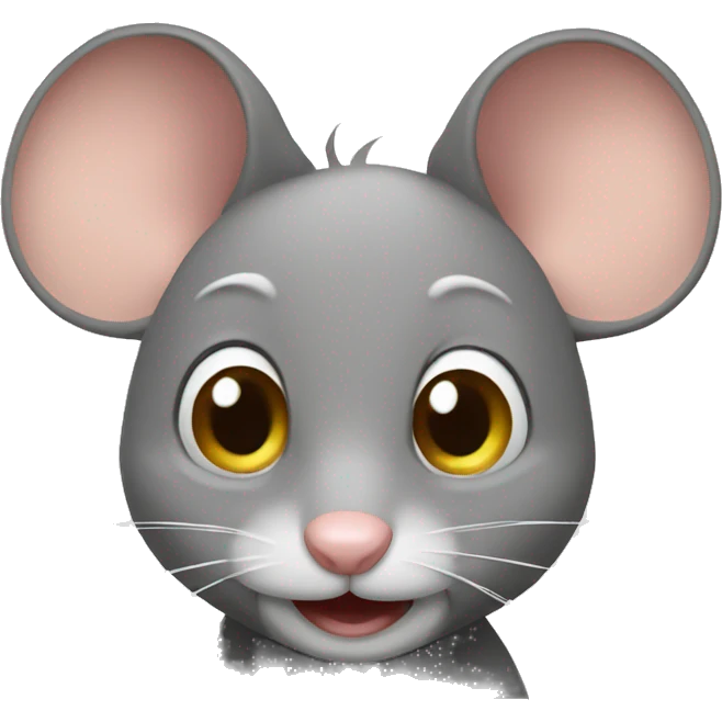 Elderly mouse emoji