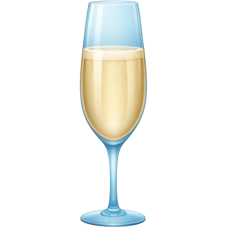 Light blue cheers emoji