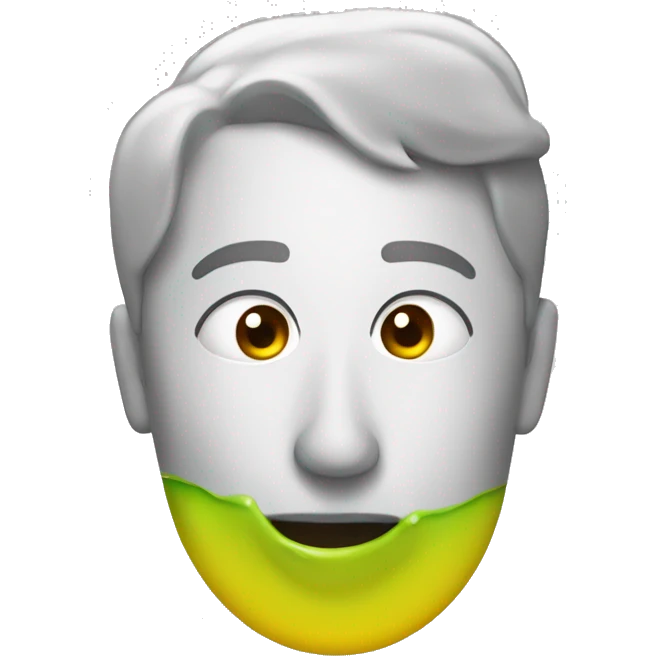 Crea una jeringa con liquido verde emoji