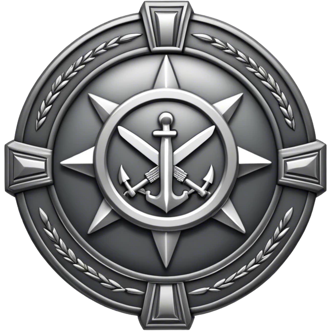 sketch of a military badge
 emoji