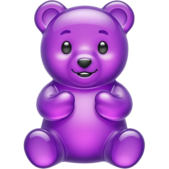 gummy purple emoji