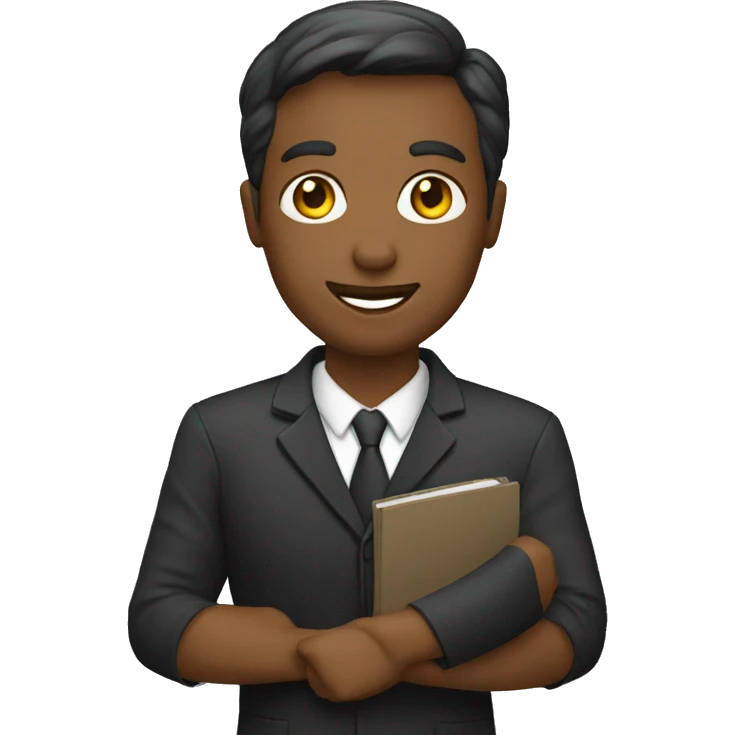 teacher with blackboard emoji
