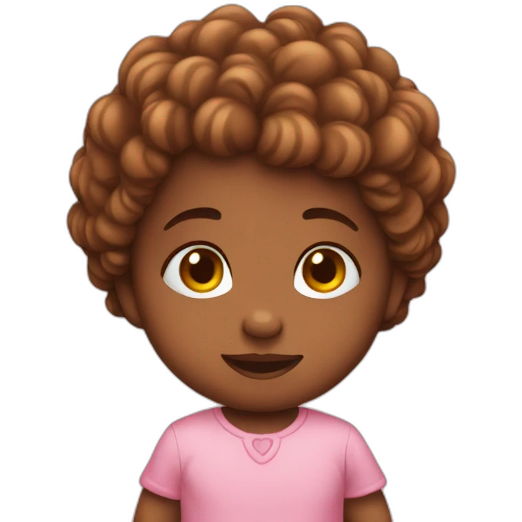Heart baby emoji