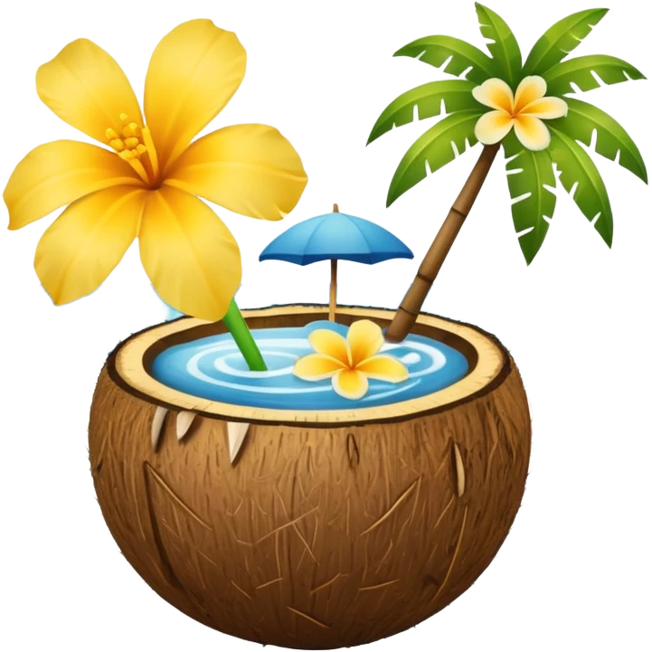 🧉🏝️🏖️🌻 emoji