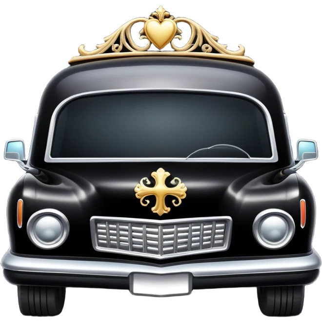 Hearse  emoji