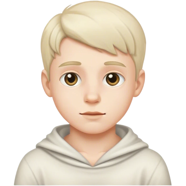European white skin boy  emoji