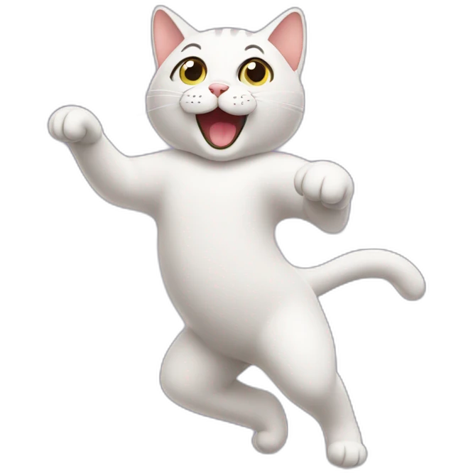 dancing cat emoji