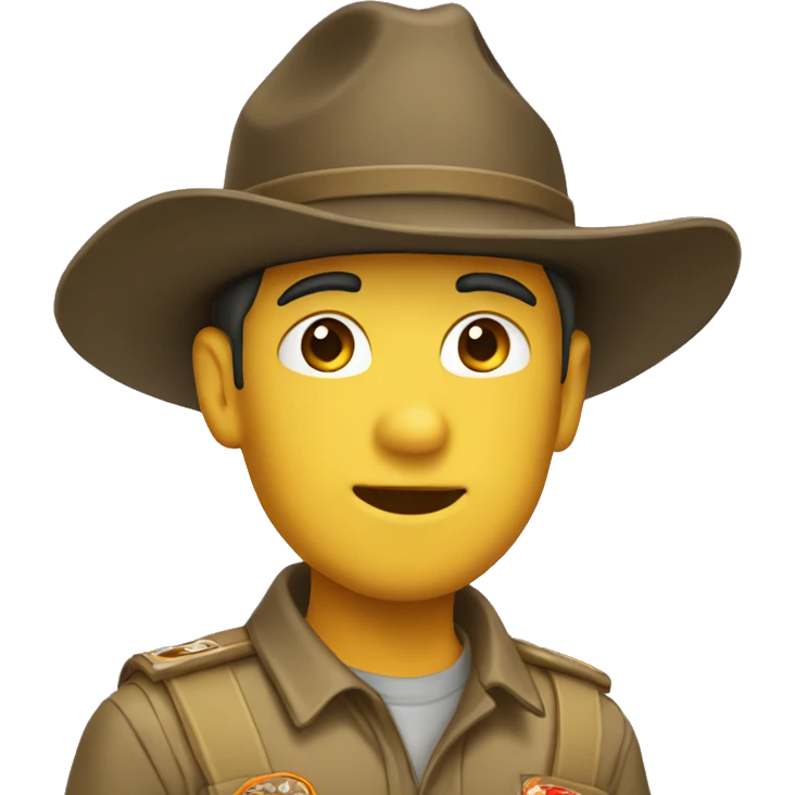 scout hat emoji