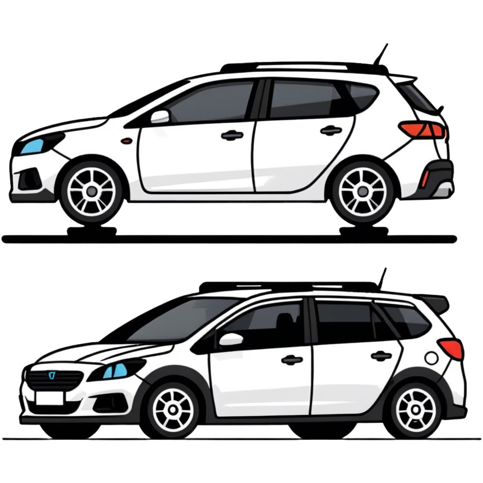 Family car emoji