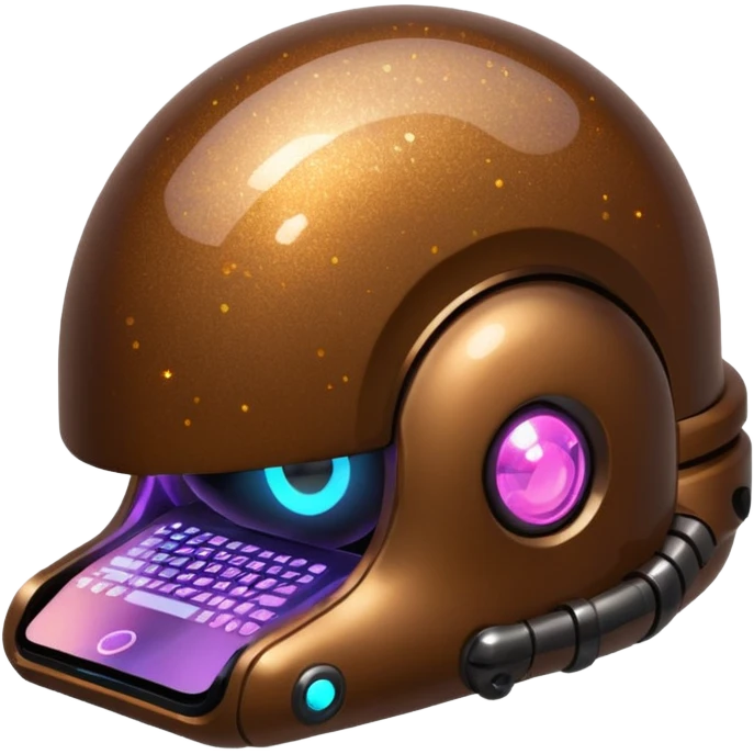 glitter poops brown cyberpunk emoji
