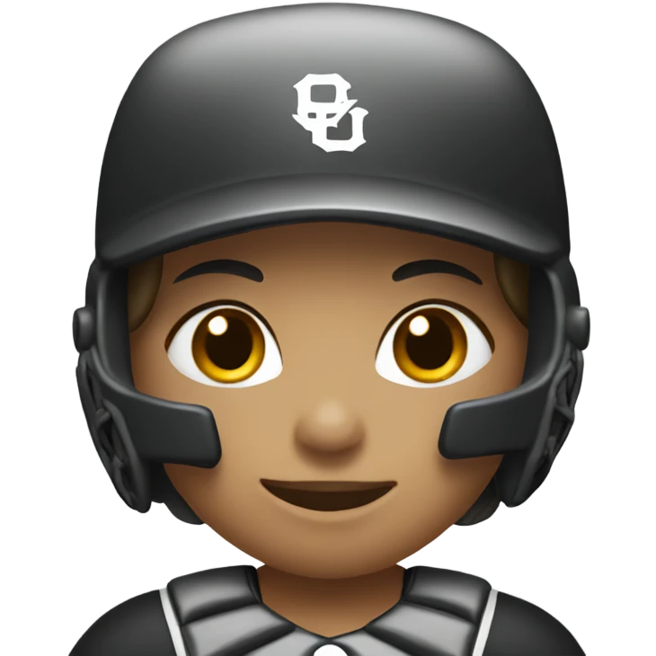 Softball player emoji
