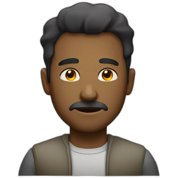 a weak man emoji