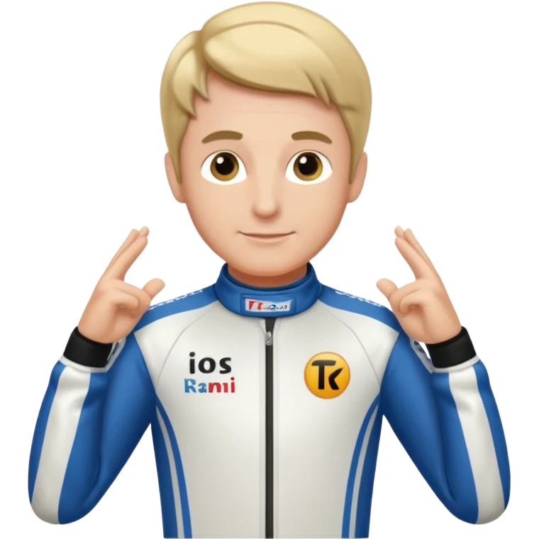 George Russel T pose emoji