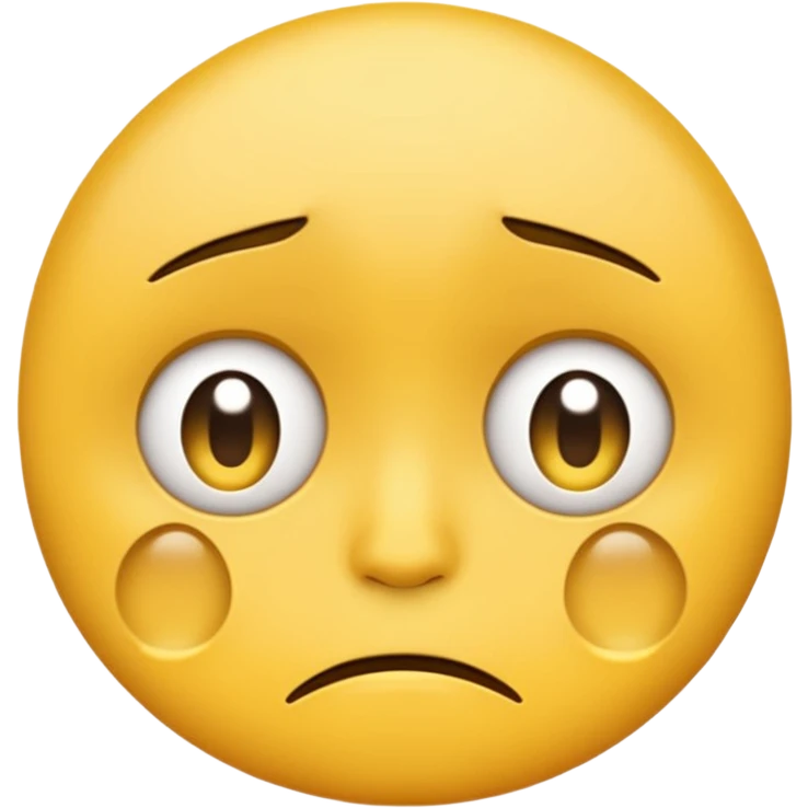 Sad face emoji emoji