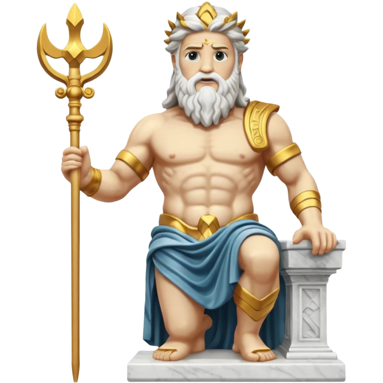 Zeus Statue emoji