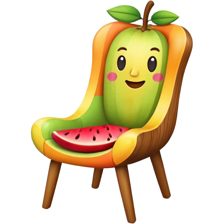 fruit chair emoji